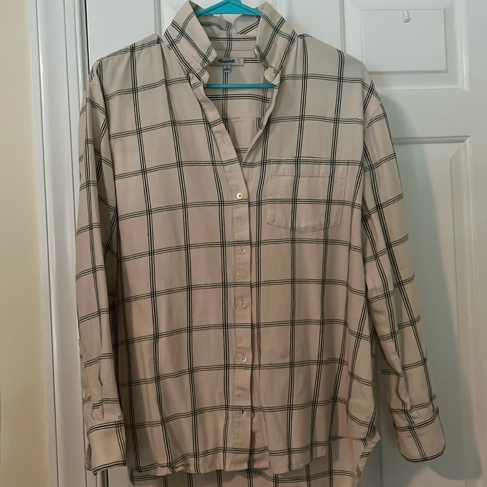 Madewell women’s flannel